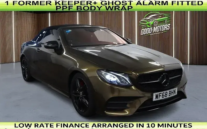 Used Mercedes E300 AMG line 245 HP (180 kW) 2018 Cabriolet