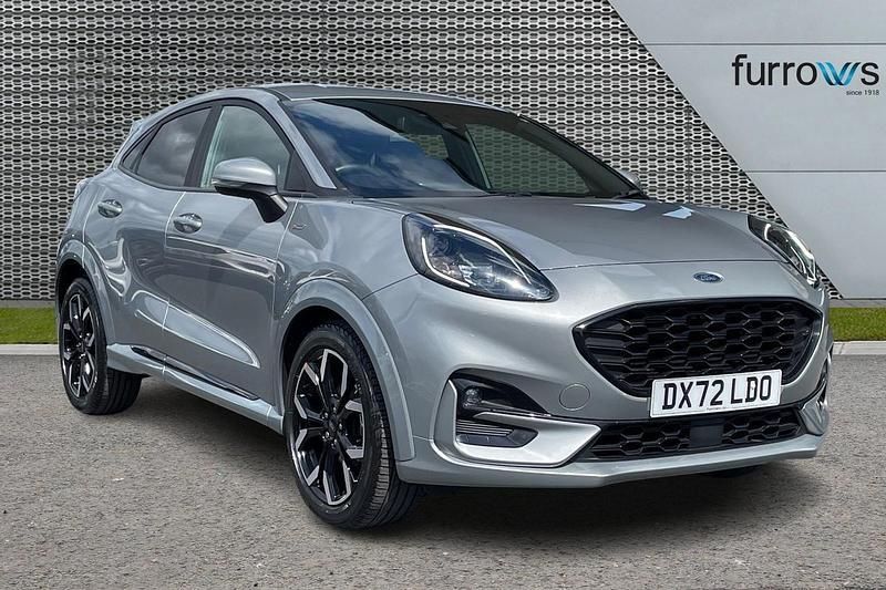 Silver Used 2022 Ford Puma ST-Line X Hatchback | £16,990 (Fair price) - Image 1/4