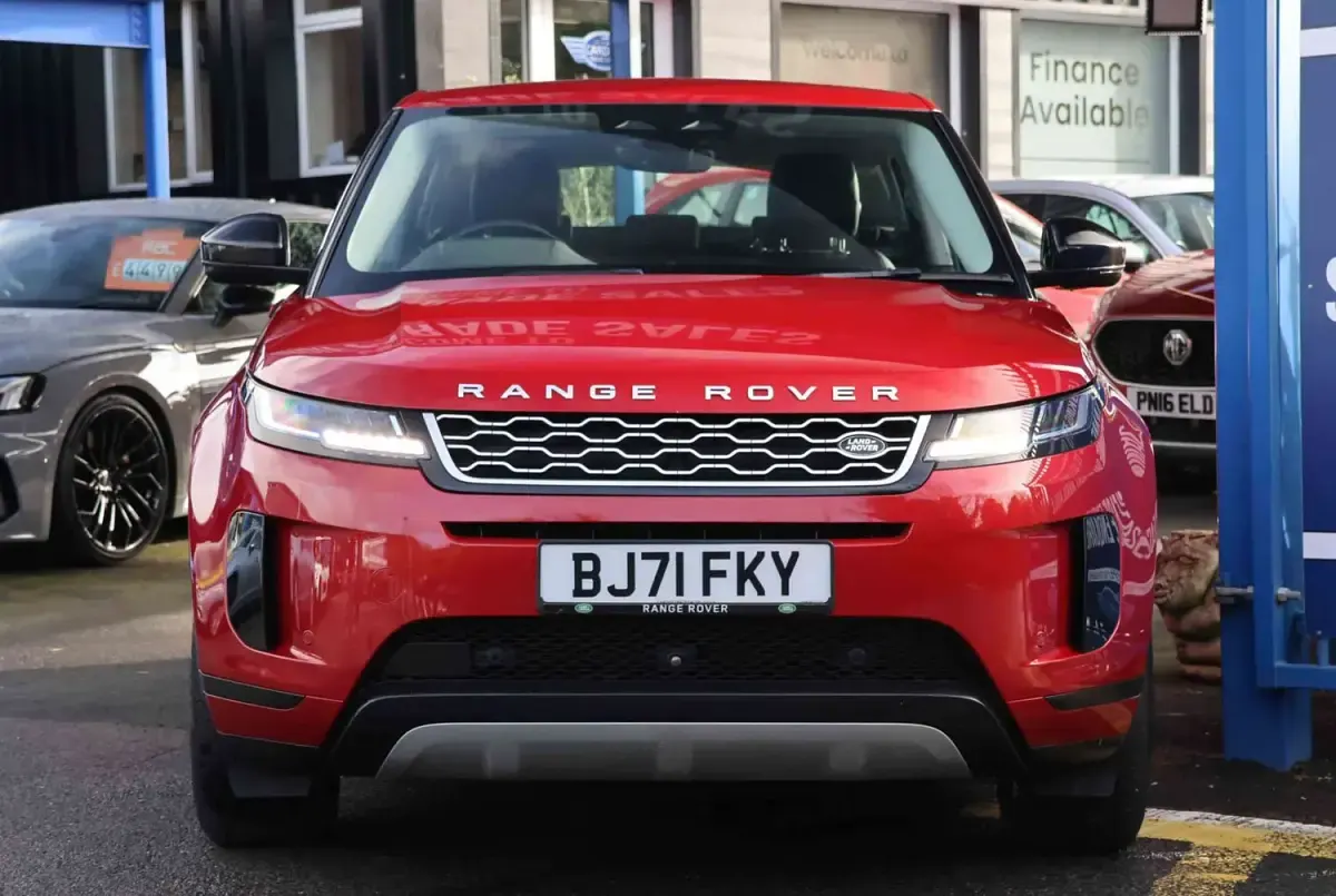 Used Land Rover Range Rover evoque S 309 HP (227 kW) 2021 Red SUV