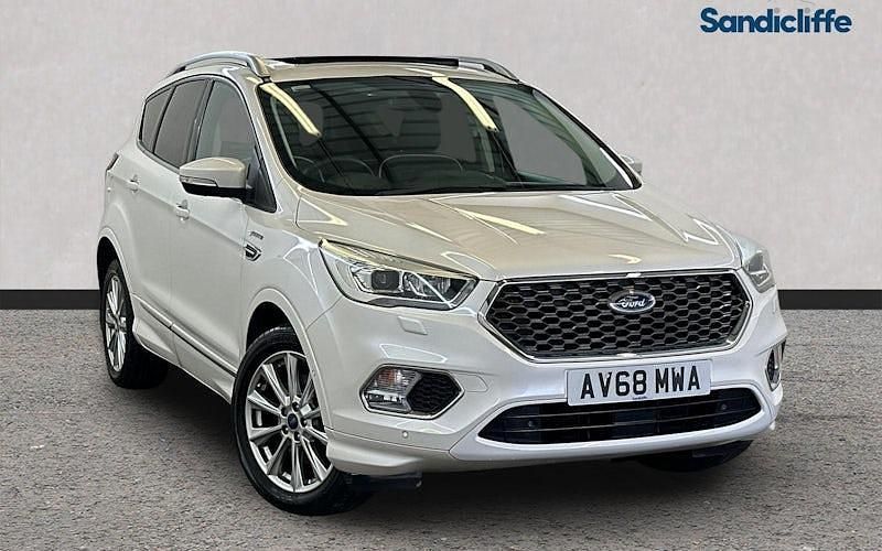 Used Ford Kuga Vignale 120 HP (88 kW) 2018 White SUV
