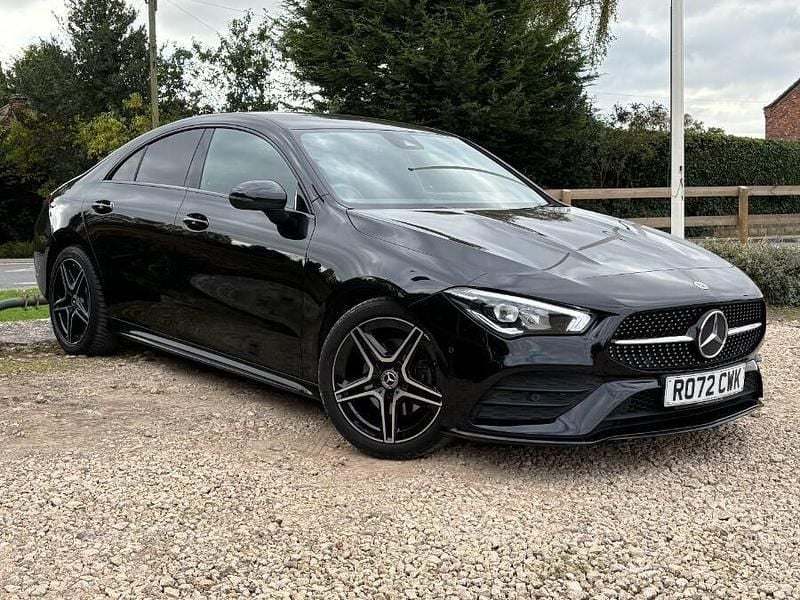Black Used 2022 Mercedes CLA180 Executive Sedan | £24,555 (Fair price) - Image 1/4