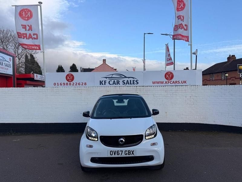 Used Smart ForTwo Cabrio Prime 71 HP (52 kW) 2017 Black Cabriolet