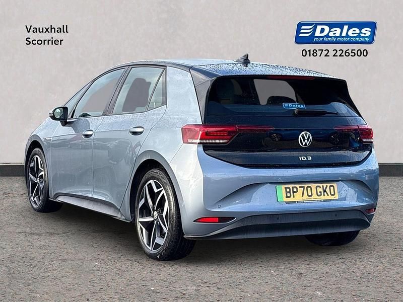 Used VW ID.3 Pro Performance 150 kW (204 HP) 2020 Blue Hatchback