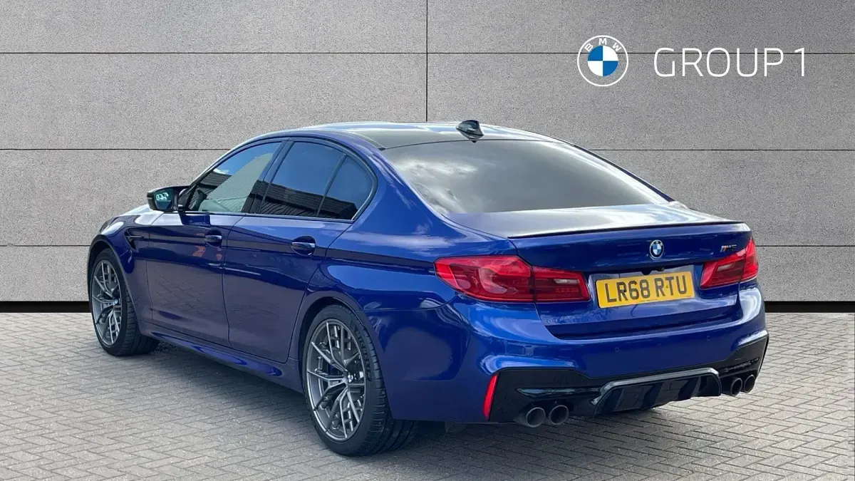 Usado BMW M5 Comfort Edition 600 CV (441 kW) 2018 Azul Berlina