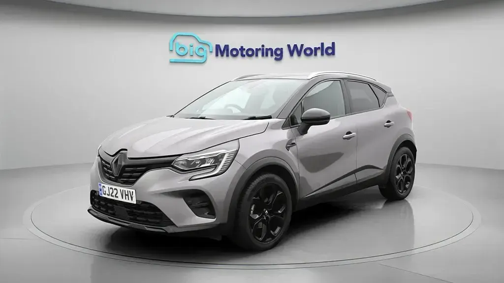 Used Renault Captur Rive Gauche 90 HP (66 kW) 2022 Grey SUV