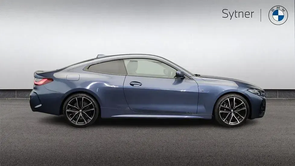 Used BMW 420 Coupé M Sport 190 HP (139 kW) 2021 Blue Coupe