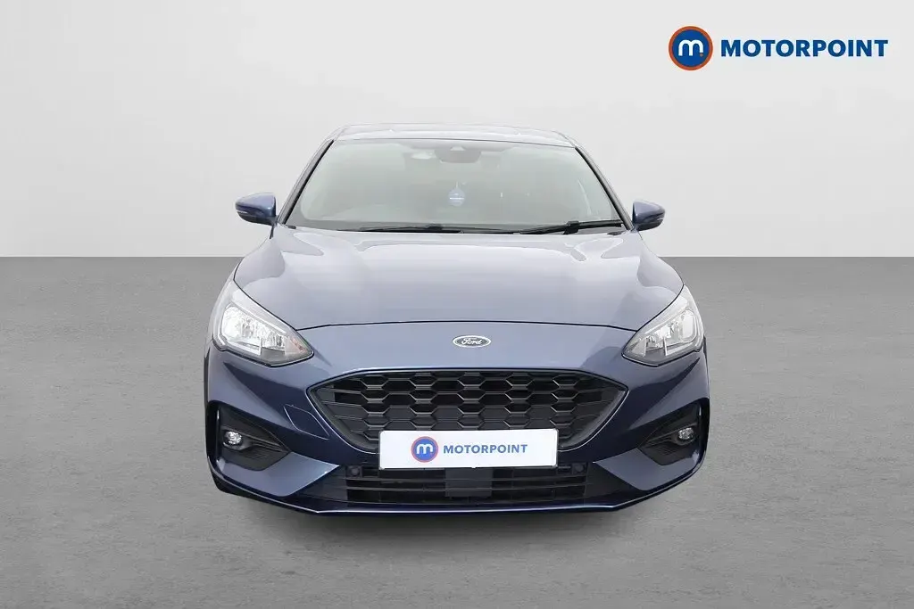 Used Ford Focus ST-Line X 125 HP (91 kW) 2019 Blue Hatchback