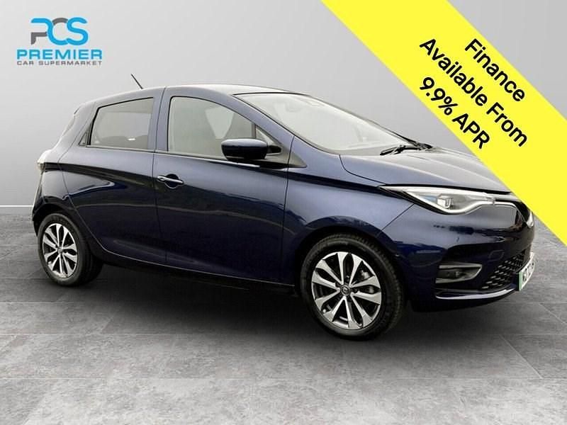 Used Renault Zoe GT-Line 100 kW (136 HP) 2022 Blue Hatchback
