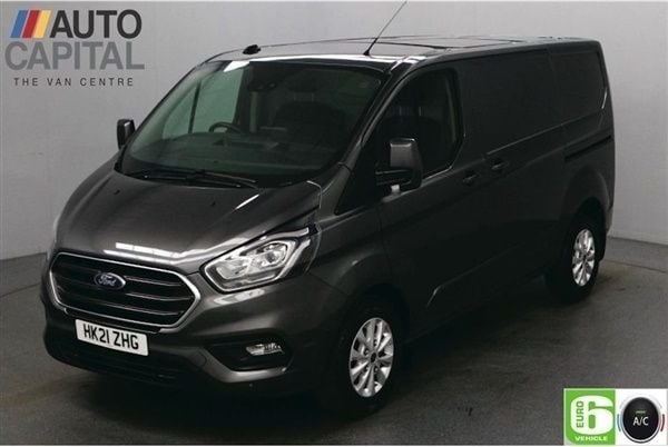 Grey Used 2021 Ford Transit Custom Limited | £22,788 (A bit pricey) - Image 1/4