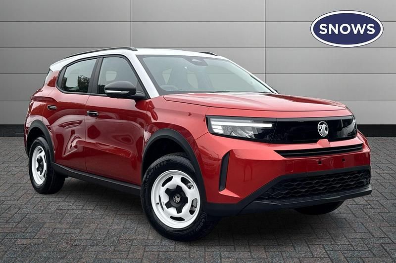 New Vauxhall Frontera Design Edition 83 kW (113 HP) 2025 Canyon orange with white roof