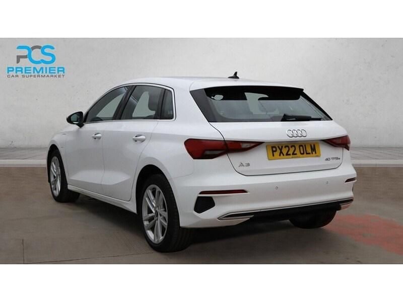 Used Audi A3 e-tron Sport 2022 White Hatchback