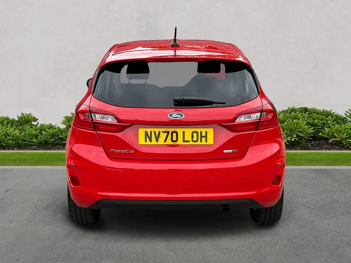 Used Ford Fiesta Titanium 2020 Red Hatchback