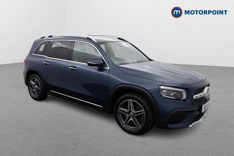 Blue Used 2022 Mercedes GLB220 AMG line SUV | £31,799 (Fair price) - Image 1/4