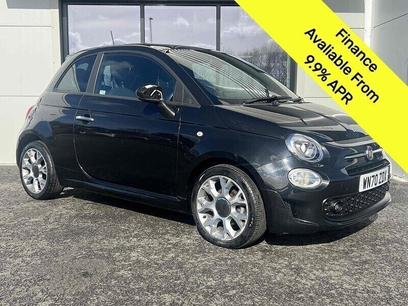 Crossover black Used 2020 Fiat 500 Rock Hatchback | £8,895 (Fair price) - Image 1/3