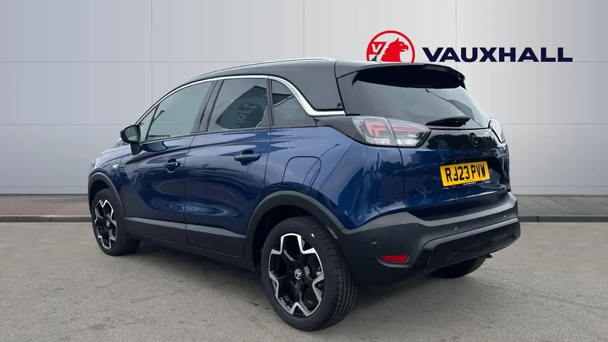 Used Vauxhall Crossland Ultimate 130 HP (95 kW) 2023 Blue SUV