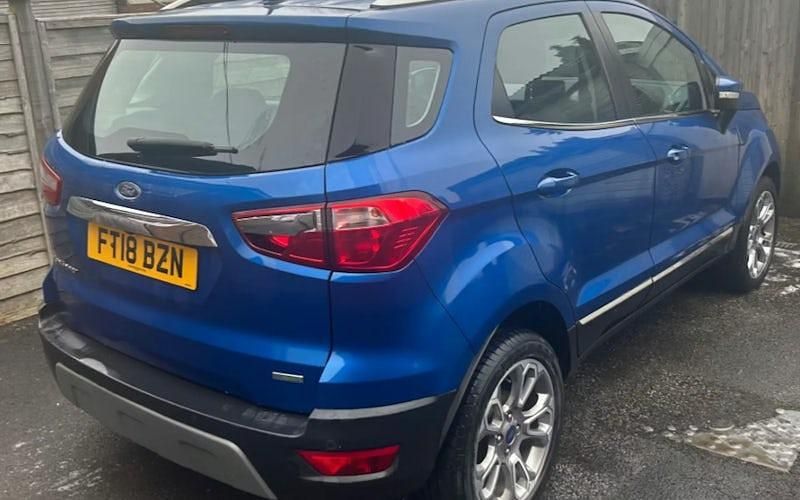 Usado Ford Ecosport Titanium 125 HP (91 kW) 2018 Azul SUV
