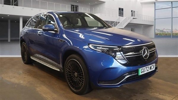 Blue Used 2022 Mercedes EQC400 AMG Line Premium Plus SUV | £30,995 (Fair price) - Image 1/1