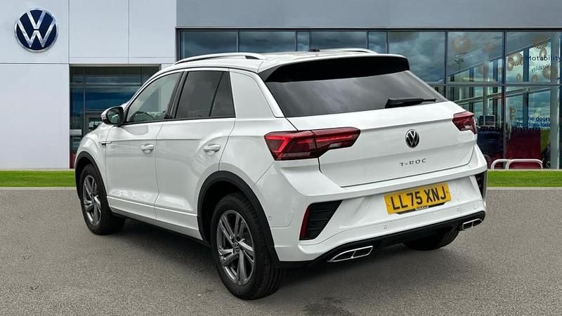 New VW T-Roc R-line 150 HP (110 kW) 2025 Pure white SUV