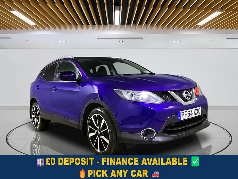 Blue Used 2015 Nissan Qashqai Tekna SUV | £5,249 (Fair price) - Image 1/4