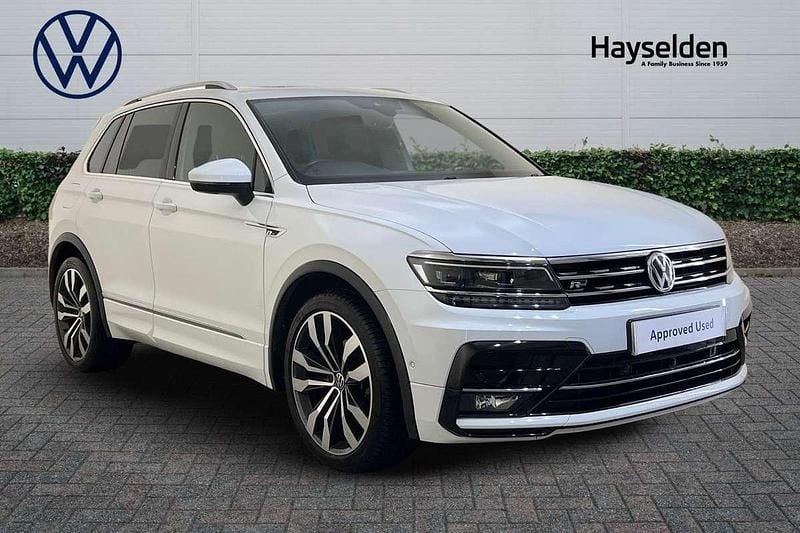 White Used 2020 VW Tiguan SEL SUV | £21,985 (Fair price) - Image 1/4