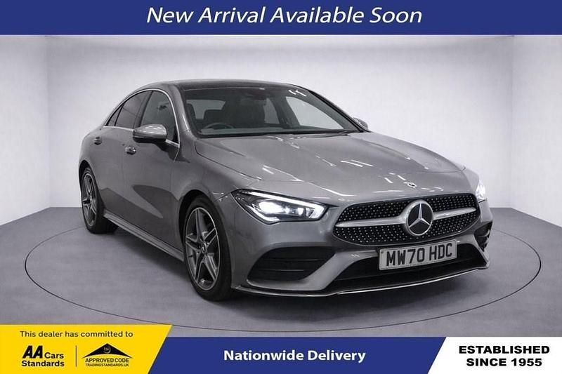 Used Mercedes CLA180 AMG line 136 HP (100 kW) 2020 Grey Sedan