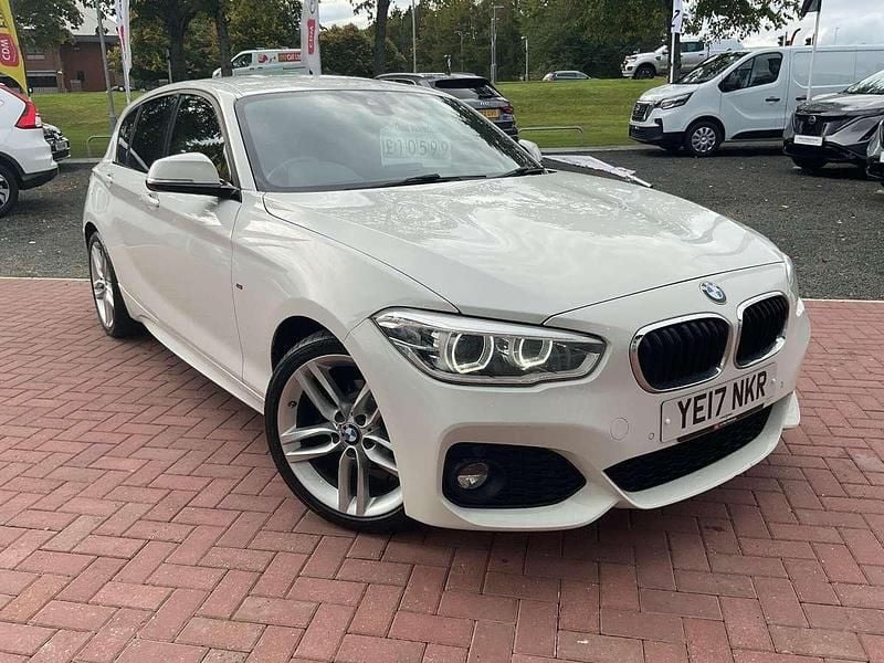 White Used 2017 BMW 118 M Sport Hatchback | £10,599 (Fair price) - Image 1/4