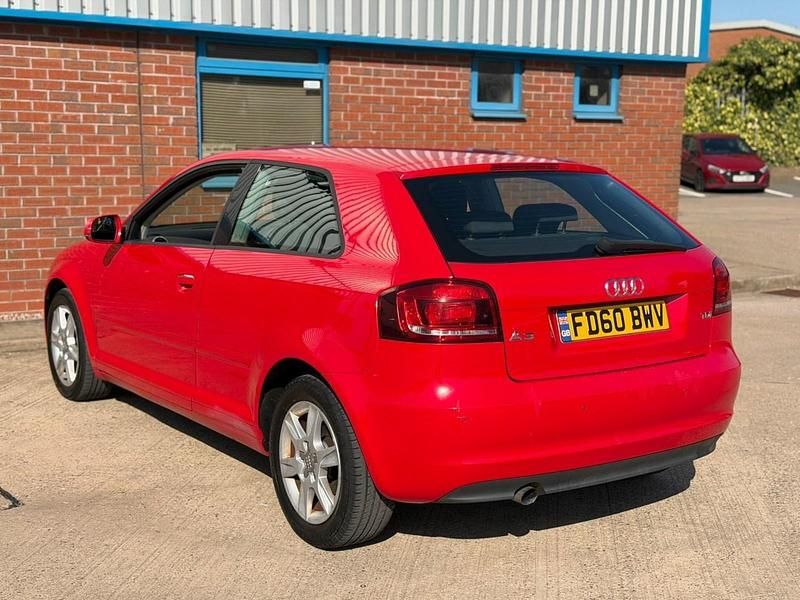 Used Audi A3 2011 Red Hatchback