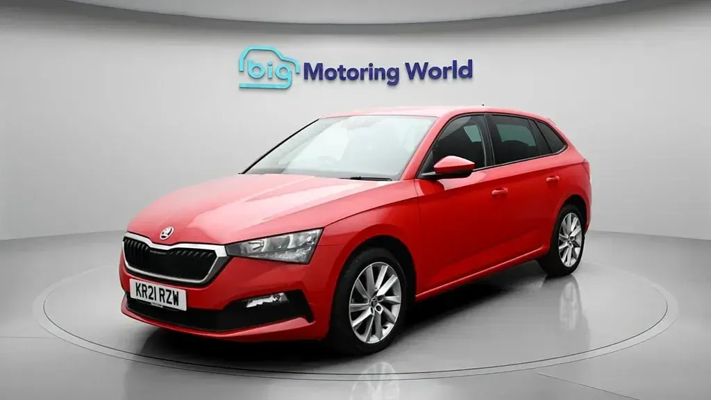 Gebraucht Skoda Scala SE L 110 PS (80 kW) 2021 Rot Kleinwagen