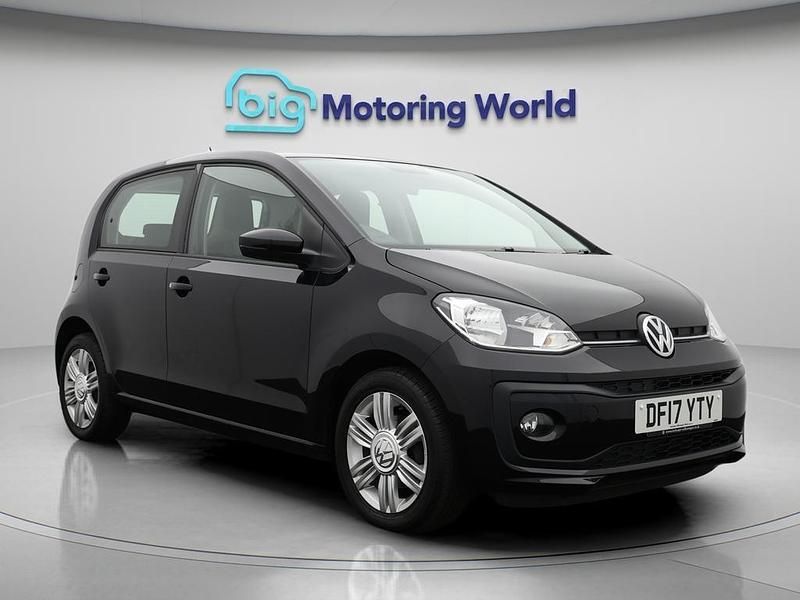Black Used 2017 VW up! high up! Hatchback | £7,500 (Fair price) - Image 1/4
