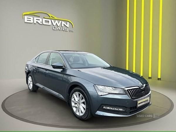 Grey Used 2022 Skoda Superb SE Hatchback | £21,495 (Fair price) - Image 1/4