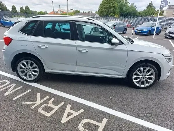 Used Skoda Kamiq SE L 150 HP (110 kW) 2020 White SUV