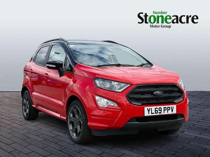 Red Used 2020 Ford Ecosport ST-Line SUV | £10,473 (Fair price) - Image 1/1