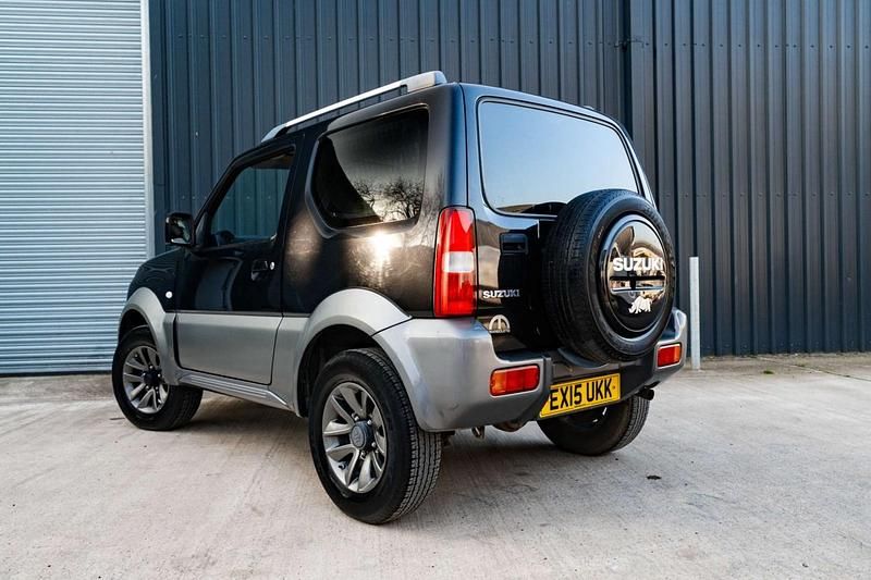 Used Suzuki Jimny SZ4 85 HP (62 kW) 2015 Black and grey SUV