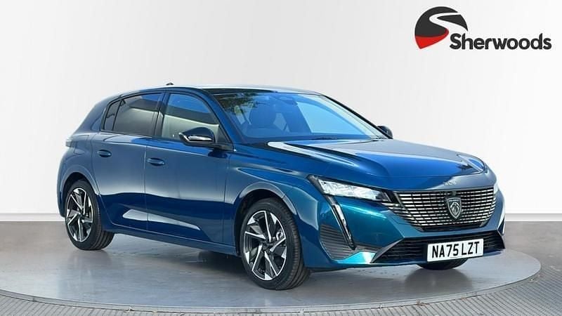 Blue New 2025 Peugeot 308 Allure Hatchback | £23,595 (Good price) - Image 1/4