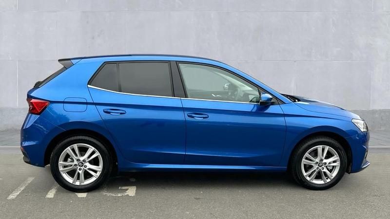Begagnad Skoda Fabia SE L 150 HK (110 kW) 2026 Blå Halvkombi