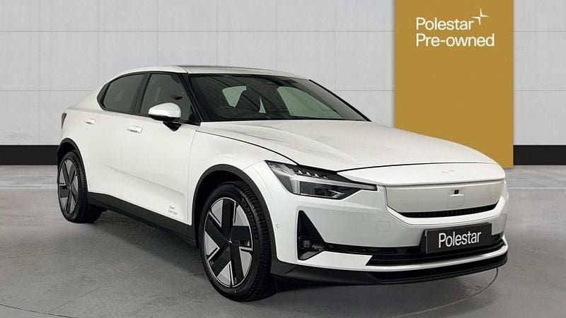 White New 2025 Polestar 2 Plus Sedan | £36,990 - Image 1/4