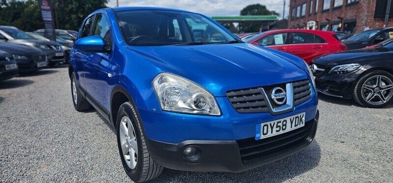Blue Used 2008 Nissan Qashqai Acenta SUV | £1,395 (Good price) - Image 1/4