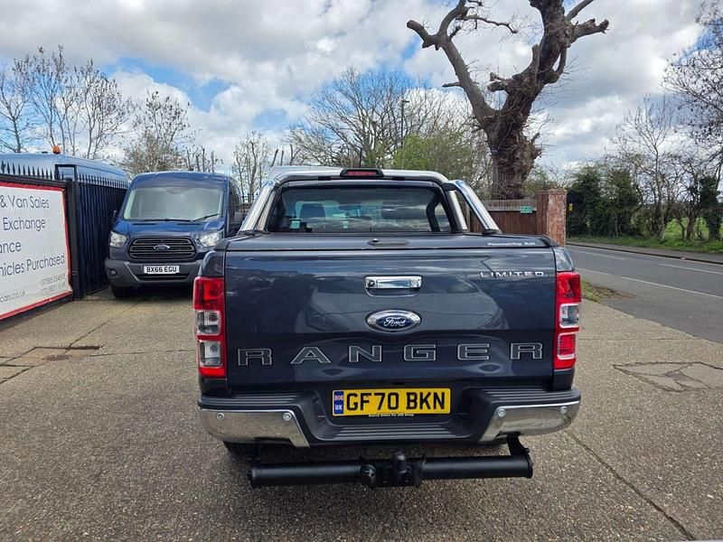 Used Ford Ranger Limited 2020 Grey Pickup