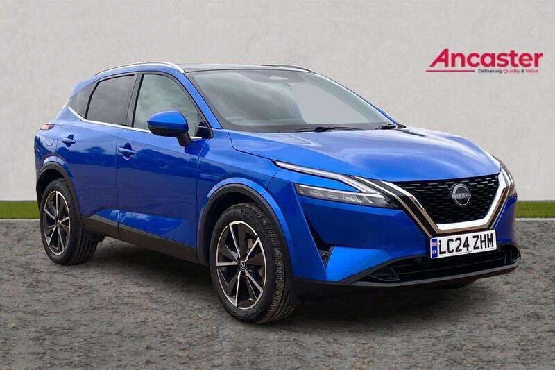 Blue Used 2024 Nissan Qashqai Tekna SUV | £24,475 (Expensive) - Image 1/4