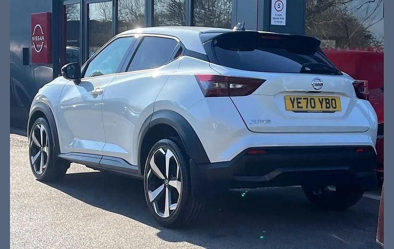 Used Nissan Juke Tekna 112 HP (82 kW) 2020 White SUV