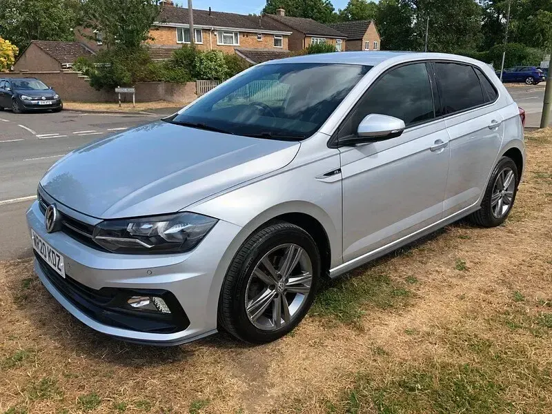 Used VW Polo R-line 115 HP (84 kW) 2020 Silver Hatchback