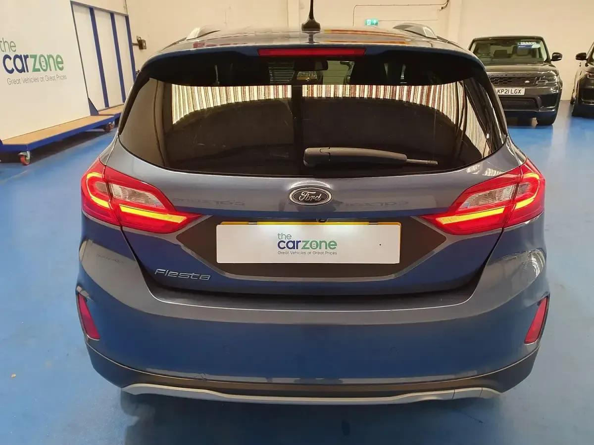 Used Ford Fiesta Active X 125 HP (91 kW) 2020 Blue Hatchback