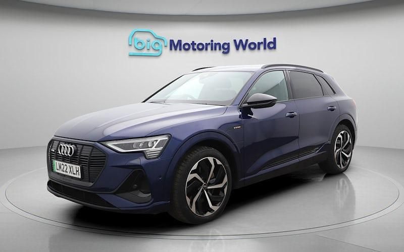 Used Audi e-tron Black Edition 300 kW (408 HP) 2022 Blue SUV