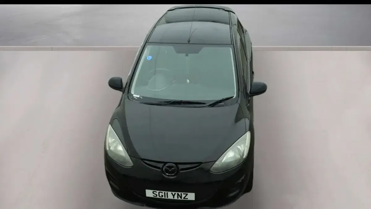 Used Mazda 2 75 HP (55 kW) 2011 Black Hatchback