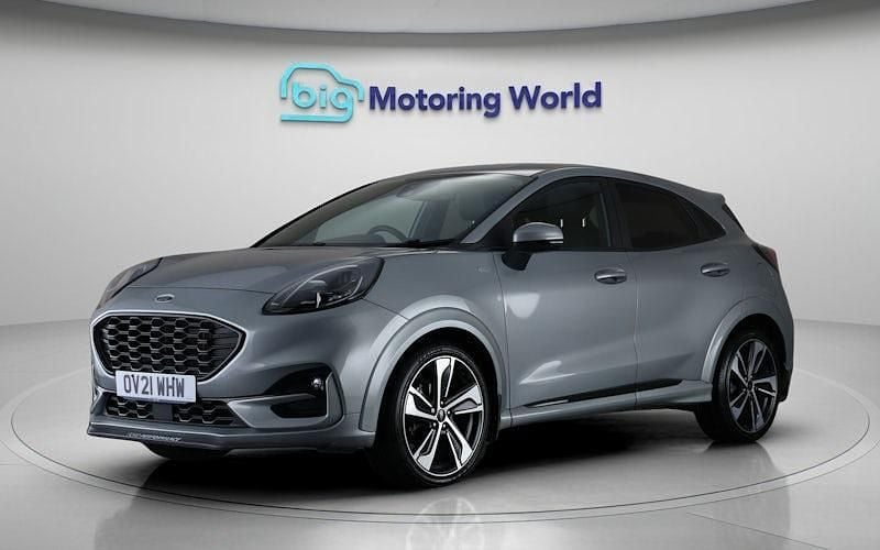 Used Ford Puma ST-Line X 125 HP (91 kW) 2021 Silver SUV