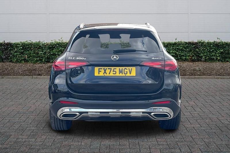 Used Mercedes GLC300e AMG line 2025 Black Estate