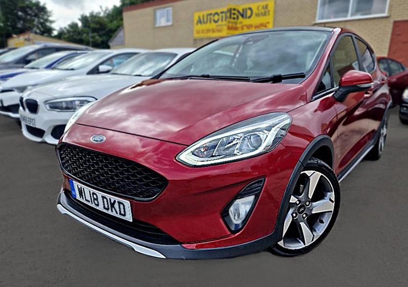 Red Used 2018 Ford Fiesta Active X Hatchback | £10,997 (Fair price) - Image 1/4