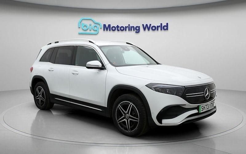 Used Mercedes EQB350 AMG line 214 kW (292 HP) 2023 White SUV