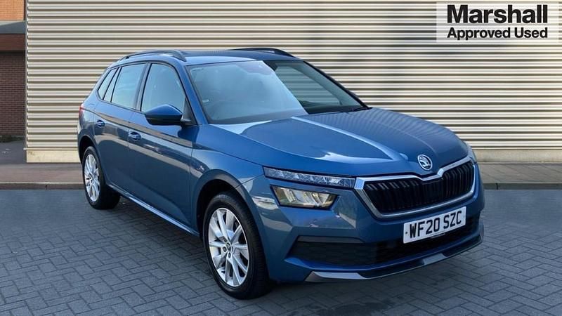 Used Skoda Kamiq SE 115 HP (84 kW) 2020 Blue SUV