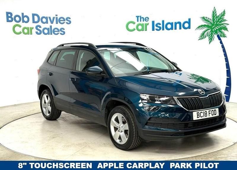 Blue Used 2018 Skoda Karoq SE SUV | £12,000 (Fair price) - Image 1/4
